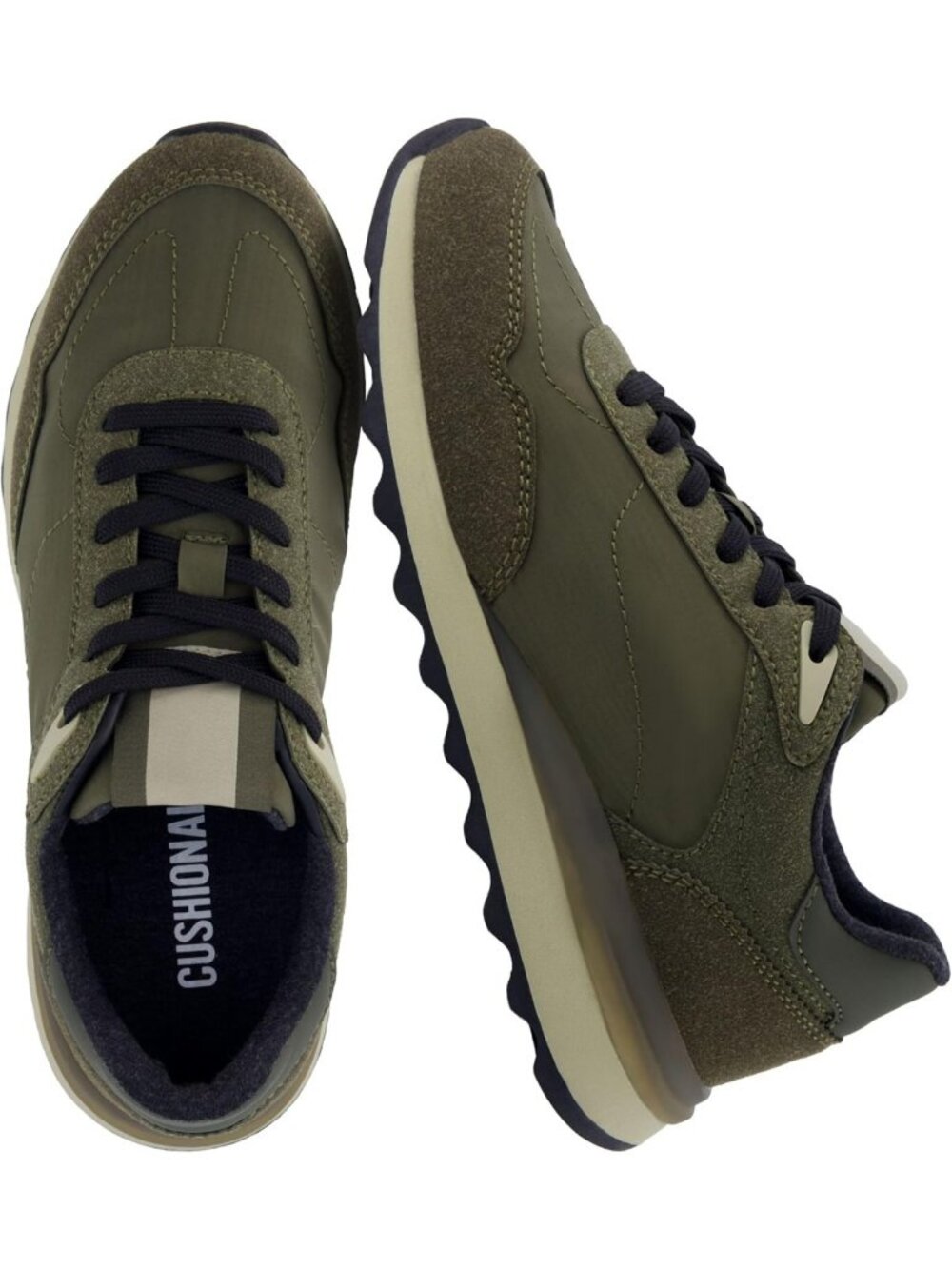 Lightweight Non-Slip Fashion Sneakers for Women, Memory Foam Lace-Up Kicks